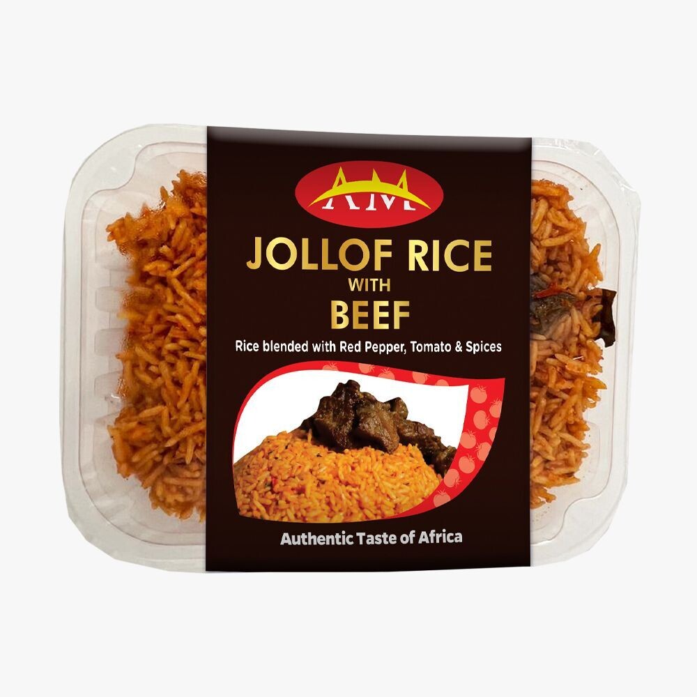 Jollof Rice with Beef